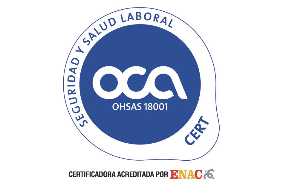OHSAS 18001 Certificate– Occupational Health and Safety